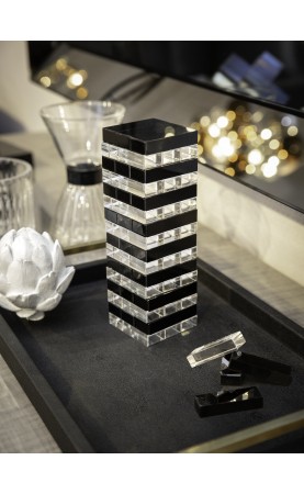 Handmade Luxury Acrylic Jenga (Tumbling Tower) Game