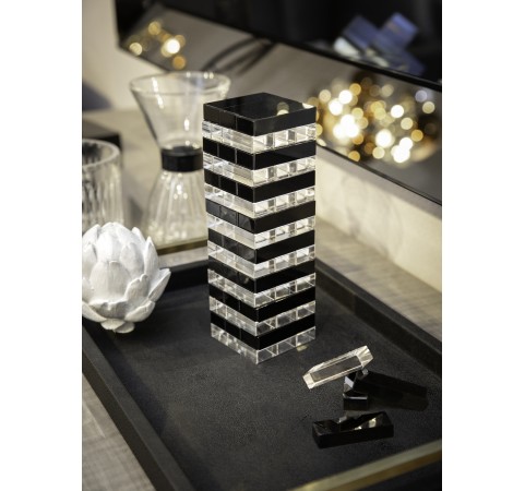 Handmade Luxury Acrylic Jenga (Tumbling Tower) Game Handmade Luxury Acrylic Jenga (Tumbling Tower) Game