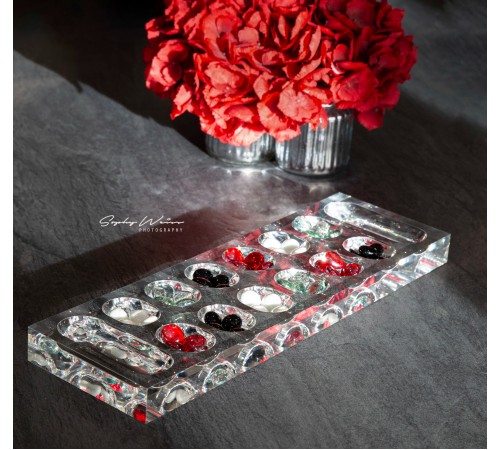 Luxury Acrylic Mancala - Red