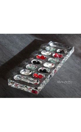 Luxury Acrylic Mancala - Red
