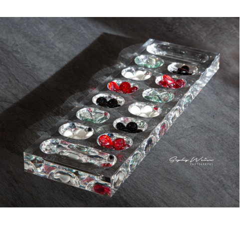 Luxury Acrylic Mancala - Red