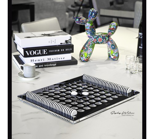 Luxury Acrylic Othello Board Game (Black) Luxury Acrylic Othello Board Game (Black)