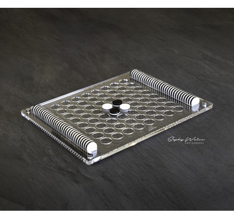 Luxury Acrylic Othello Board Game (Transparent)