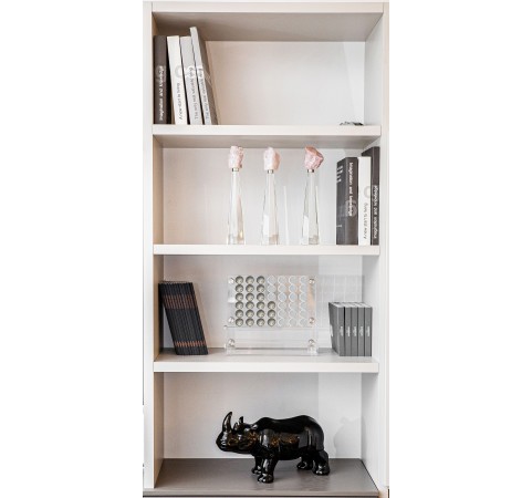 Luxury Acrylic Connect 4 Game Pearl Grey & Clear