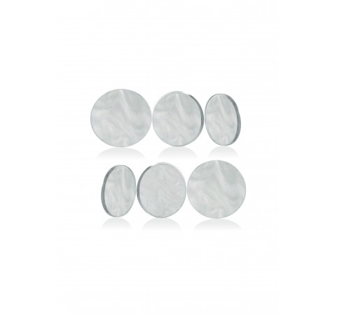 Luxury Acrylic Connect 4 Game Pearl Grey & Clear