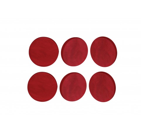 Luxury Acrylic Connect 4 Game Pearl Red & Clear 