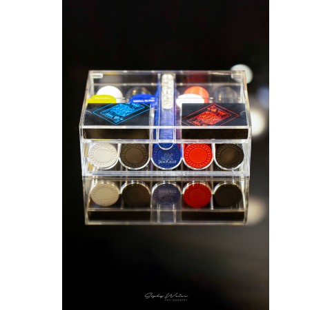 Luxury Acrylic Poker Set