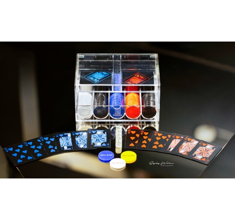 Luxury Acrylic Poker Set