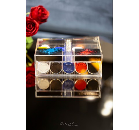 Luxury Acrylic Poker Set